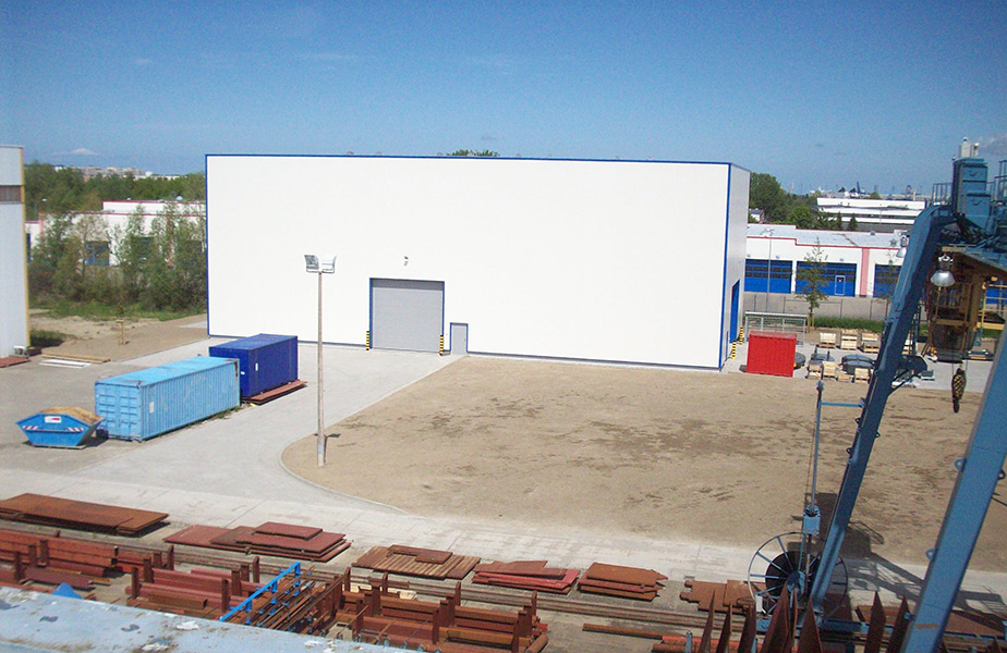 Neubau einer Versuchshalle