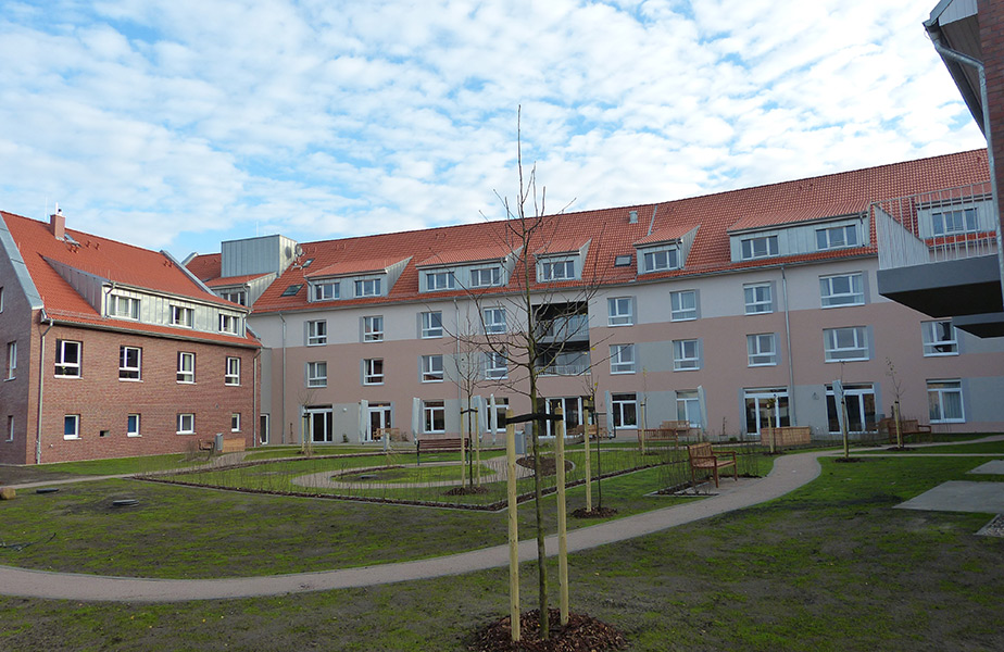 Neubau eines Pflegeheimes mit 105 Betten + 21 betreute WE