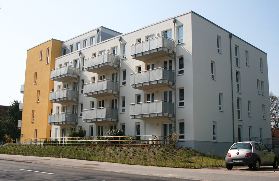 Neubau eines Mehrfamilienhauses mit 35 WE