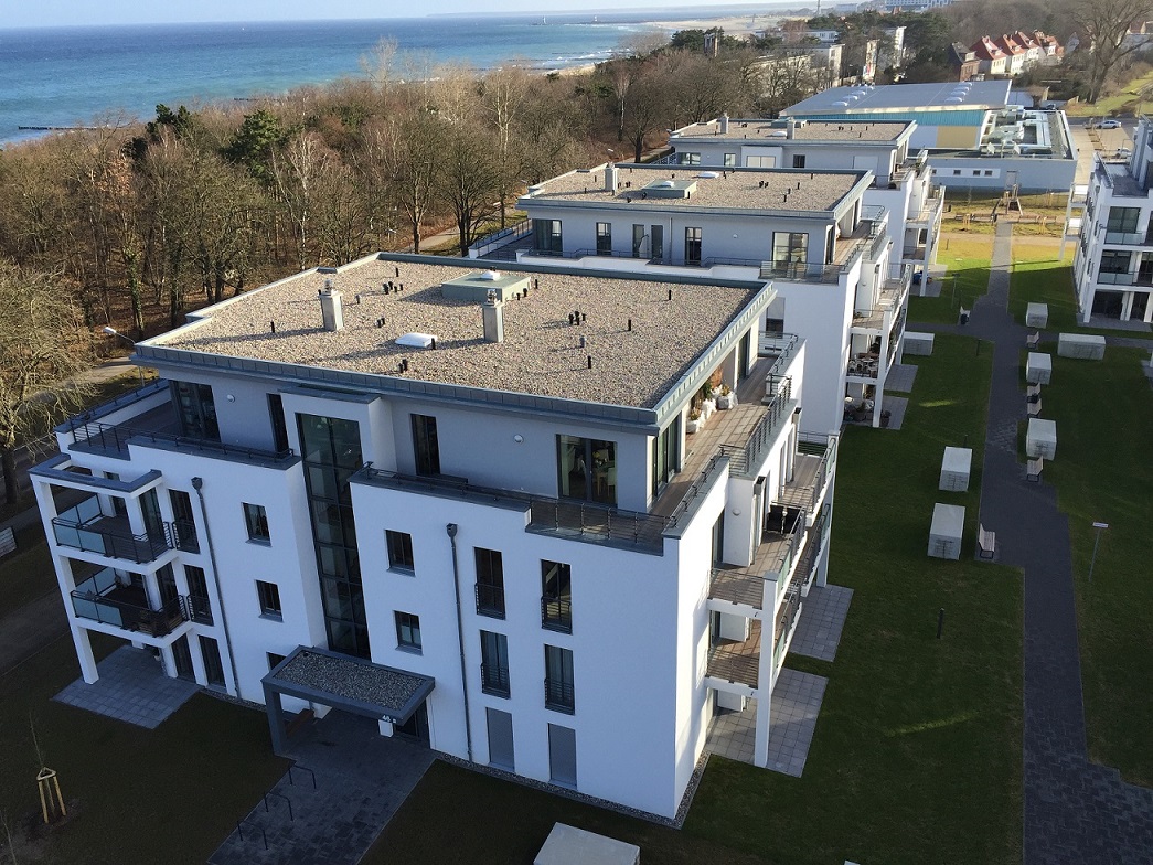 Neubau von 6 MFH mit 89 ETW Dünenquartier WA2 in Warnemünde